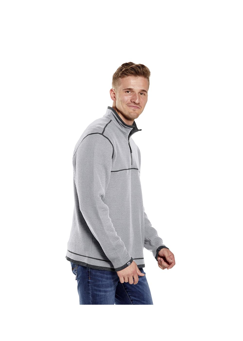Storm Creek Men's Maverick Waffle Knit Quarter Zip 62