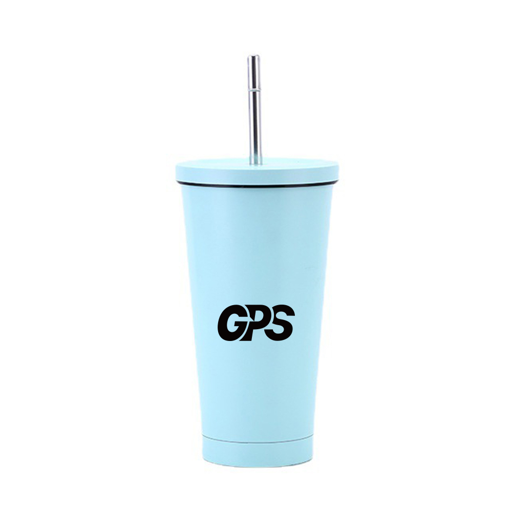 500ml Car Cup Stainless Steel Double Insulated Tumbler With lid