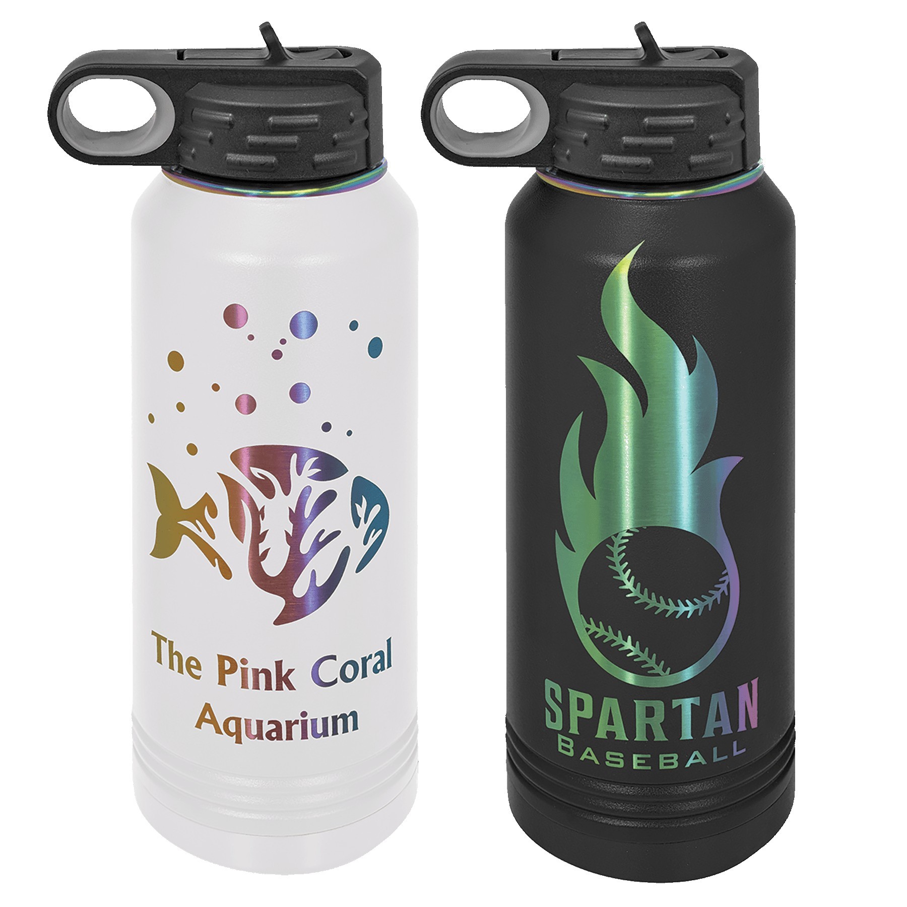 Polar Camel 32oz ION-Plated Prism Water Bottle