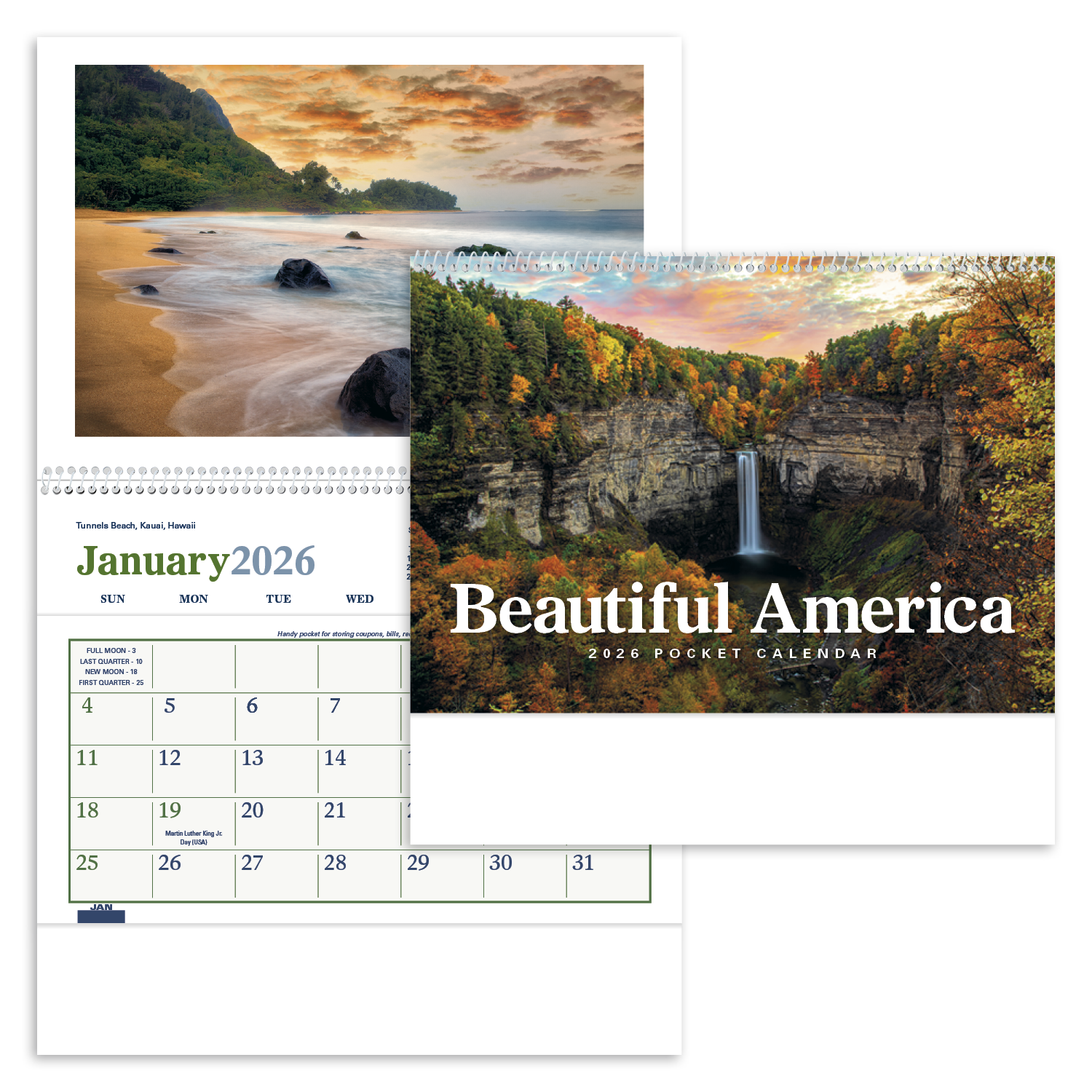 Triumph® Calendars Beautiful America Pocket Calendar 4
