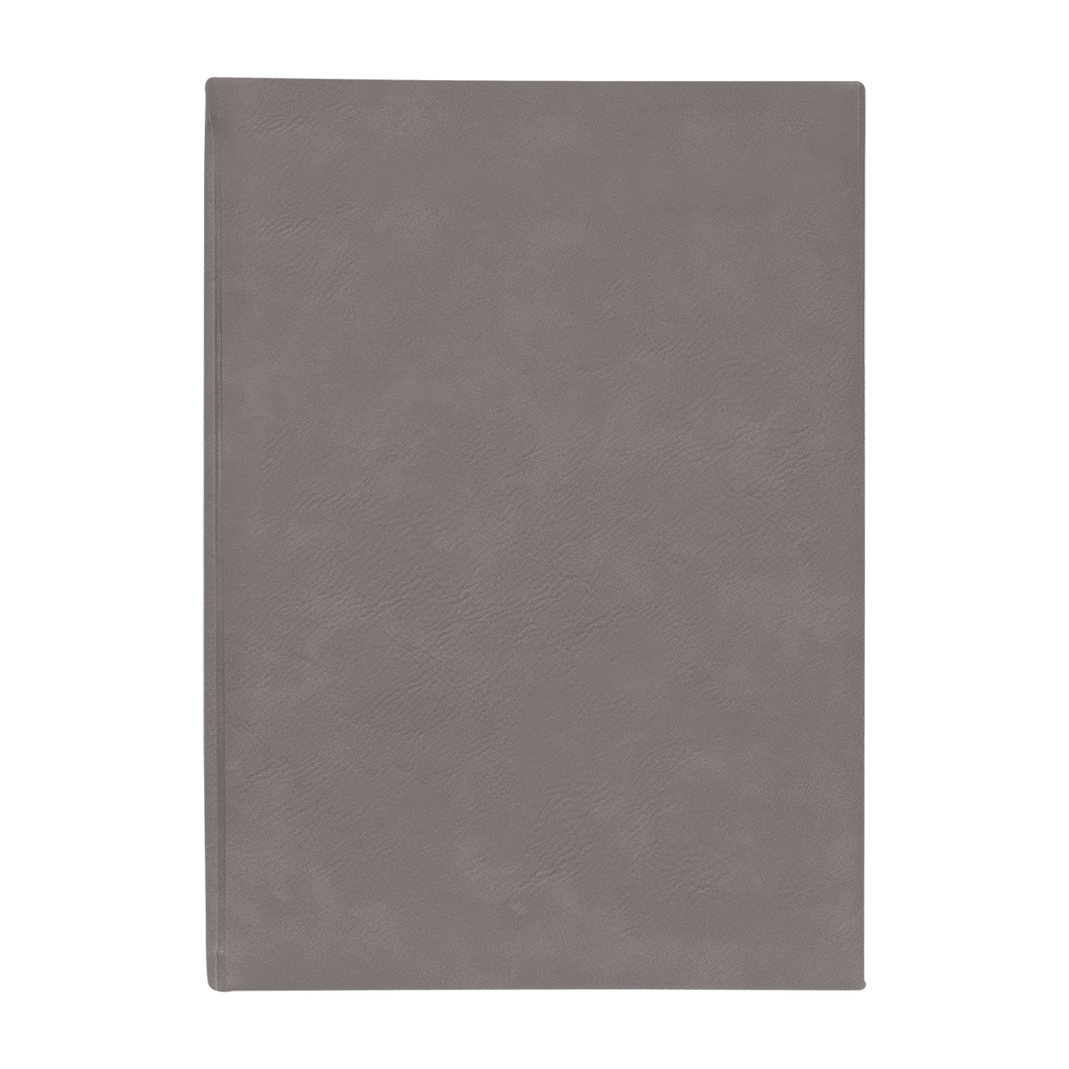 7" x 9" Gray Leatherette Journal 3