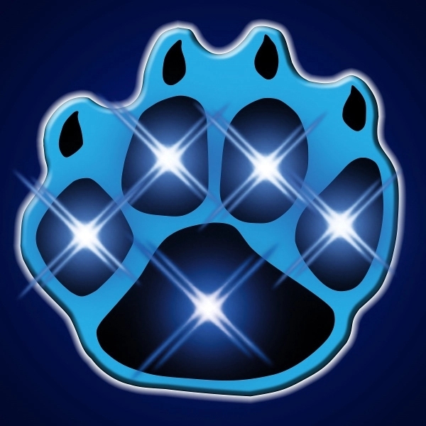Flashing Paw Print Lights 5
