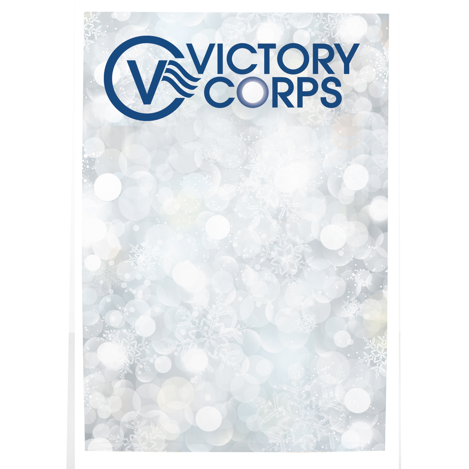 5' Straight Splash Floor Display Face Kit (Recycled Polyester Knit) 3
