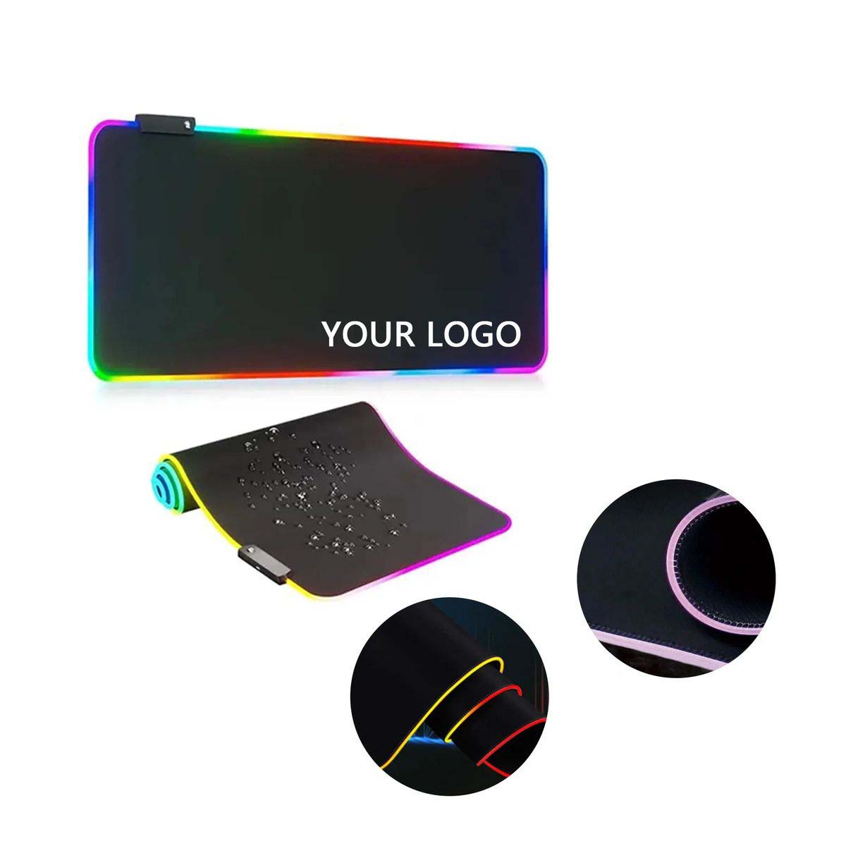 LED Gaming Mouse Pad with Seven Color Modes 5