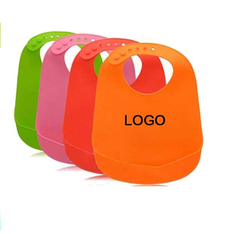 Waterproof Silicone Baby Bibs 1
