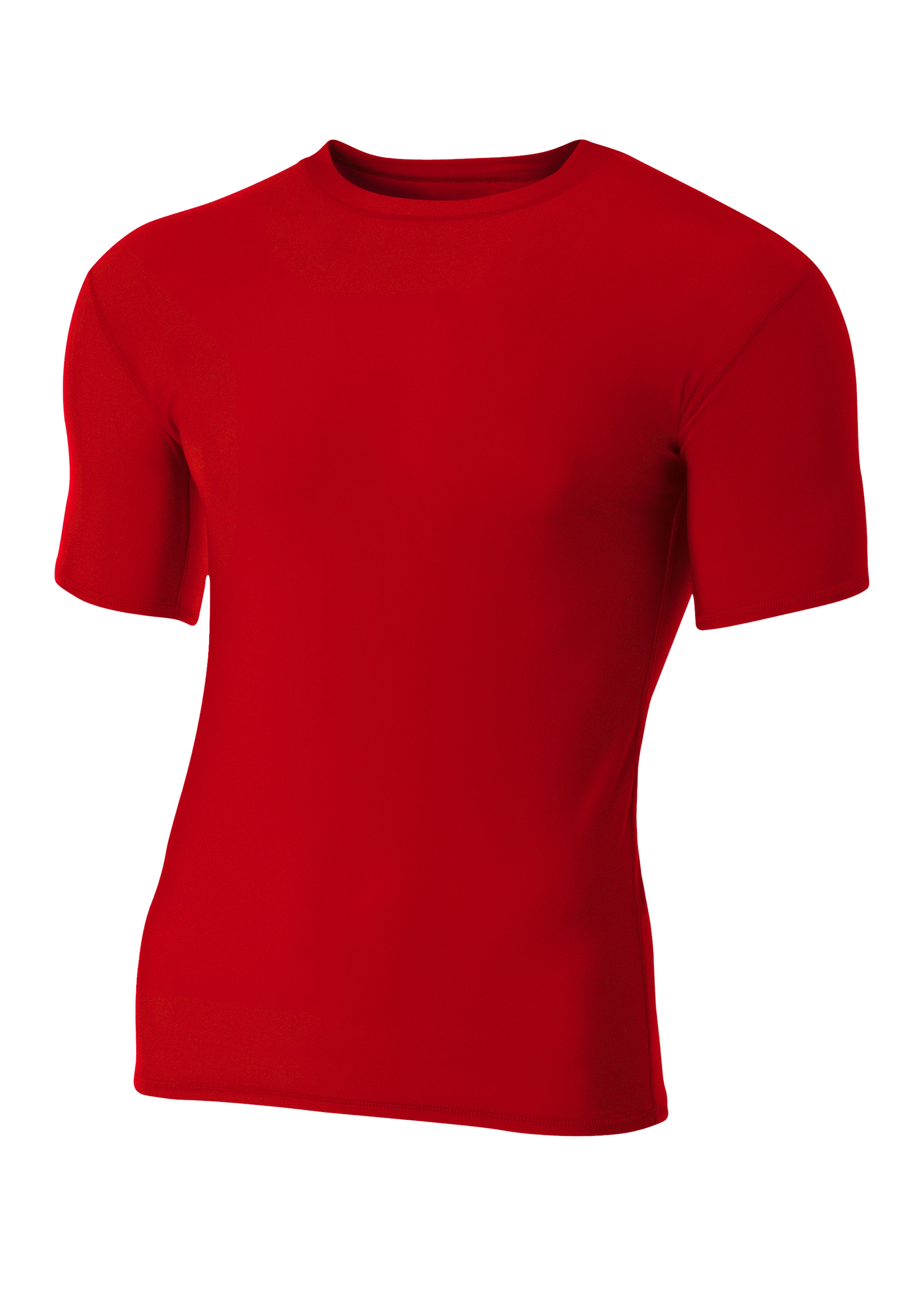A4 Youth Short Sleeve Compression Crew 5
