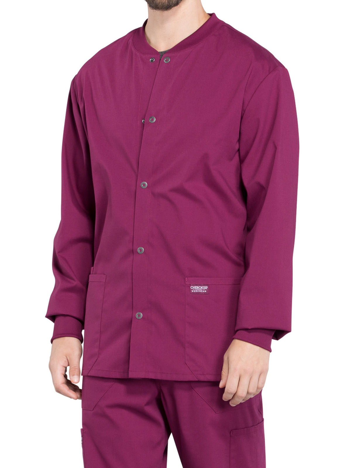 Cherokee - Workwear Professionals - Men's Snap Front Jacket 28