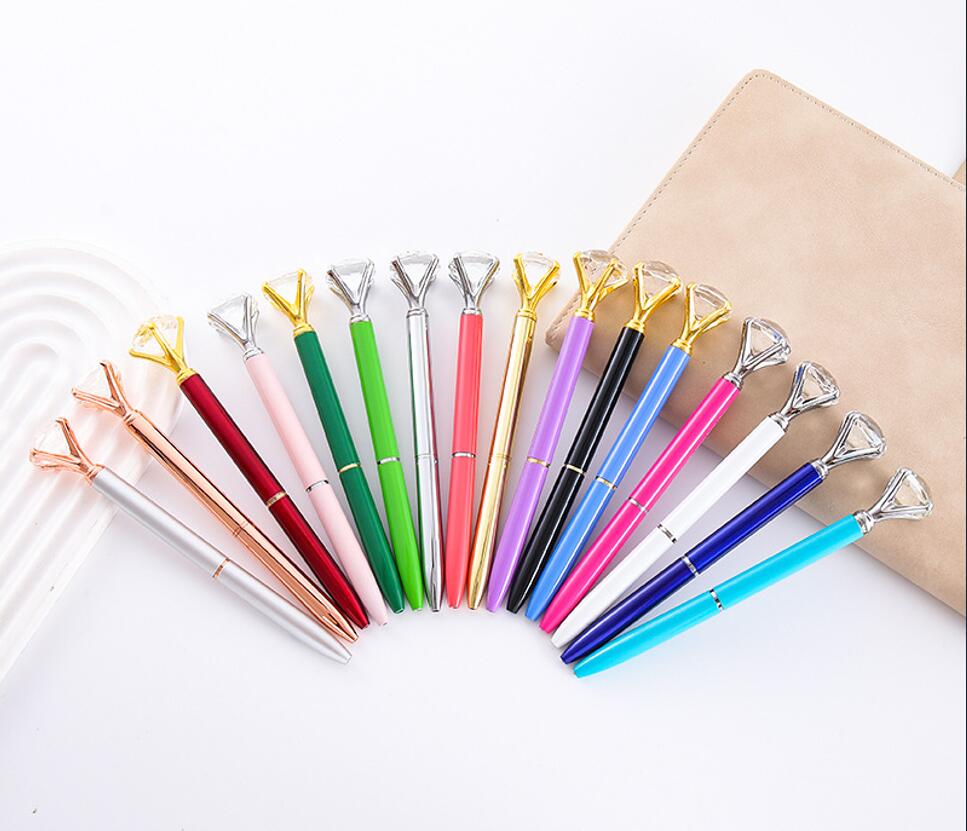 Wedding Crystal Metal Ballpoint Pens 3