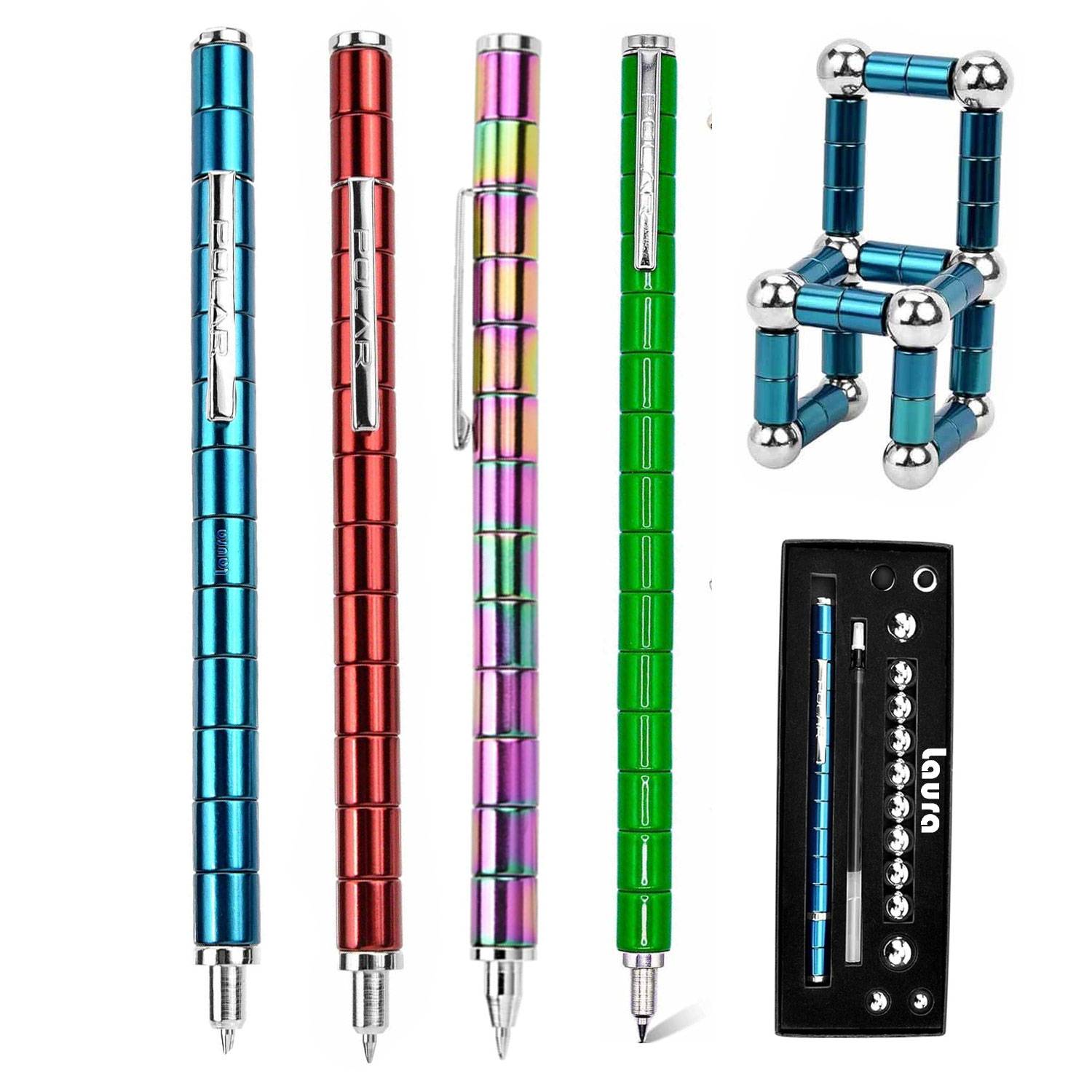 Capacitive decompression magnet pen