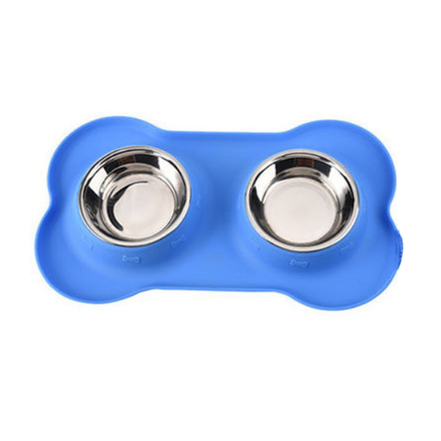 Set of 2 Stainless Steel Dog Bowl 3