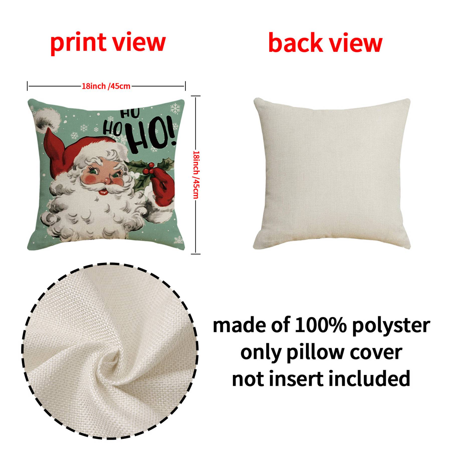 Cartoon print pillowcase 5