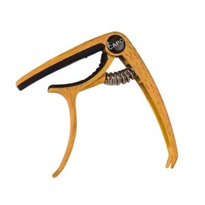 Wood Grain Design Guitar Capo 8