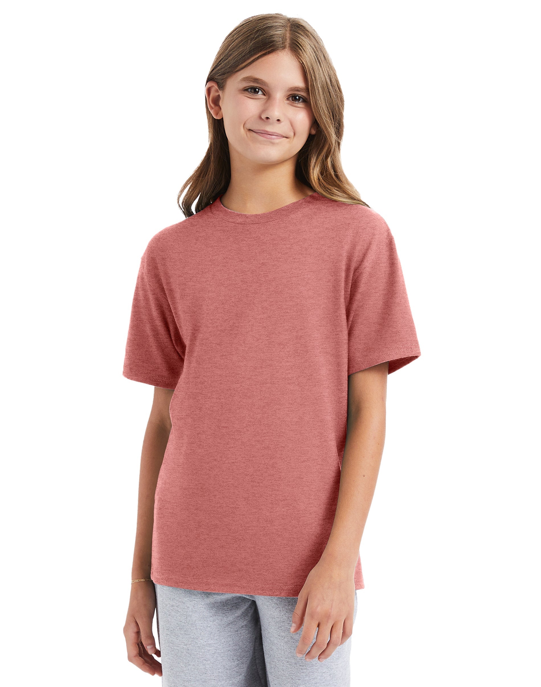 Hanes Perfect-T Youth Short Sleeve T-shirt 16