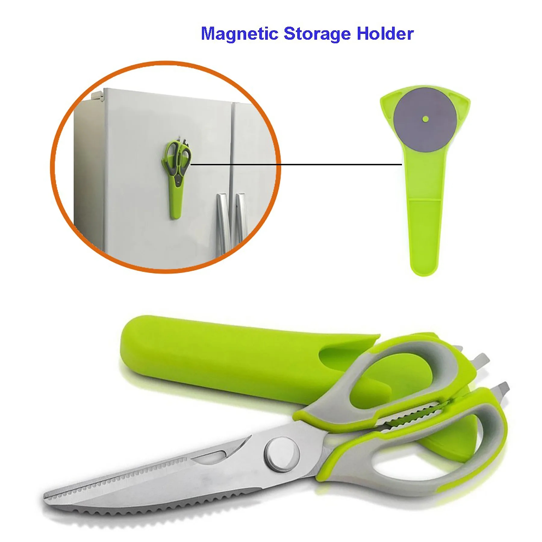 Multipurpose Kitchen Shears Scissors 2