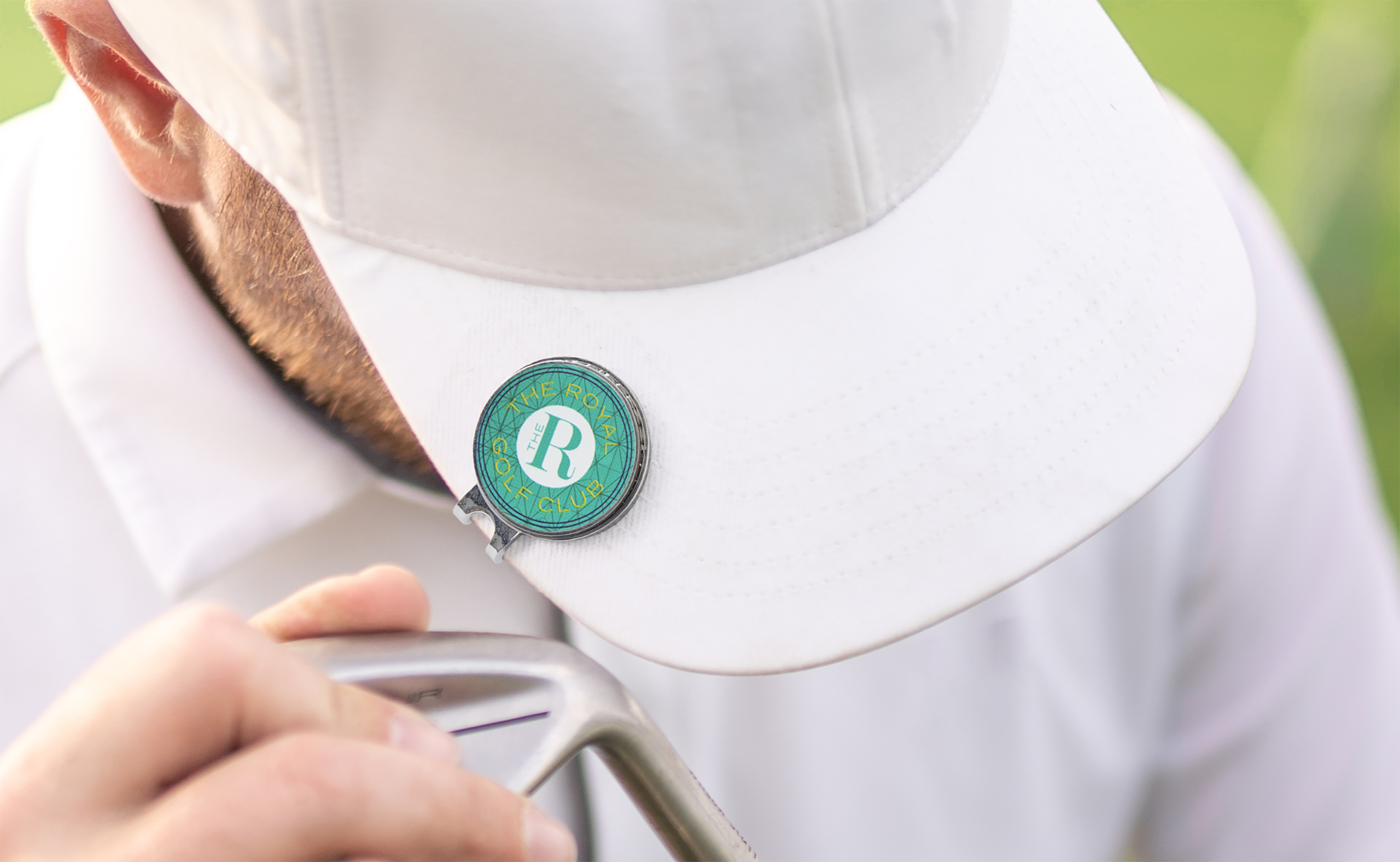 Golf Ball Markers with Hat Clip