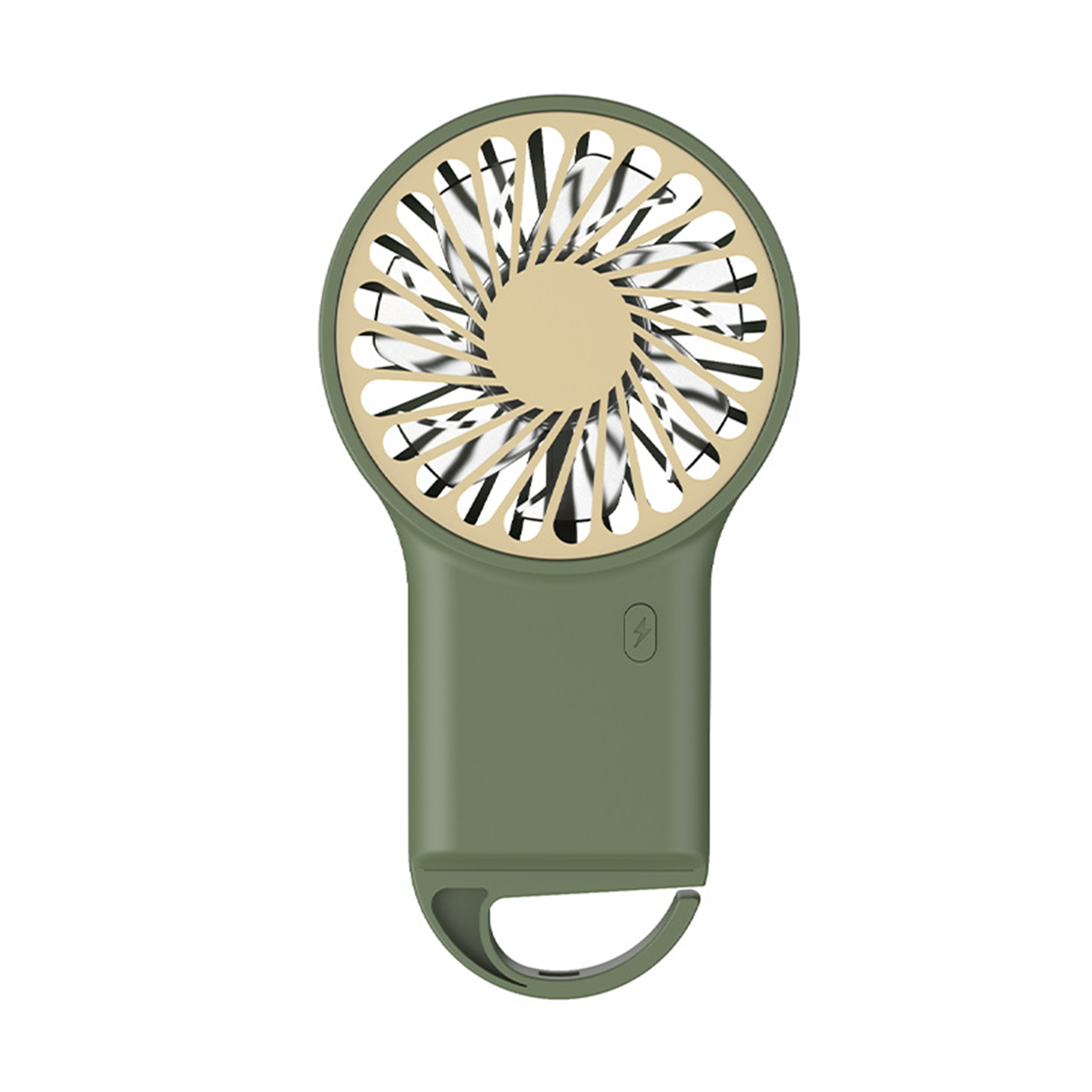 Abs Portable Handheld Buckle Electric Fan 3