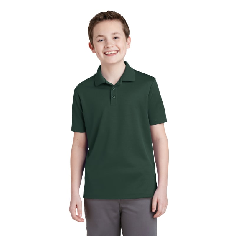 Sport-Tek Youth PosiCharge RacerMesh Polo. 3