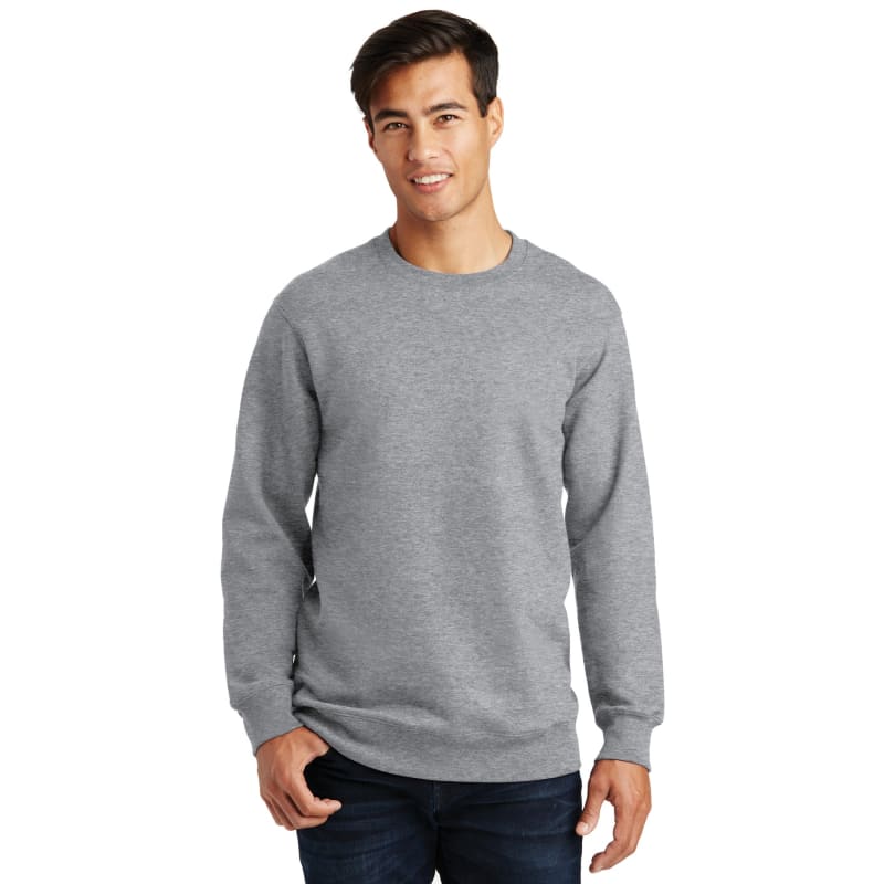 Port & Company Fan Favorite Fleece Crewneck Sweatshirt., custom hoodie or sweatshirt with logo imprint 84