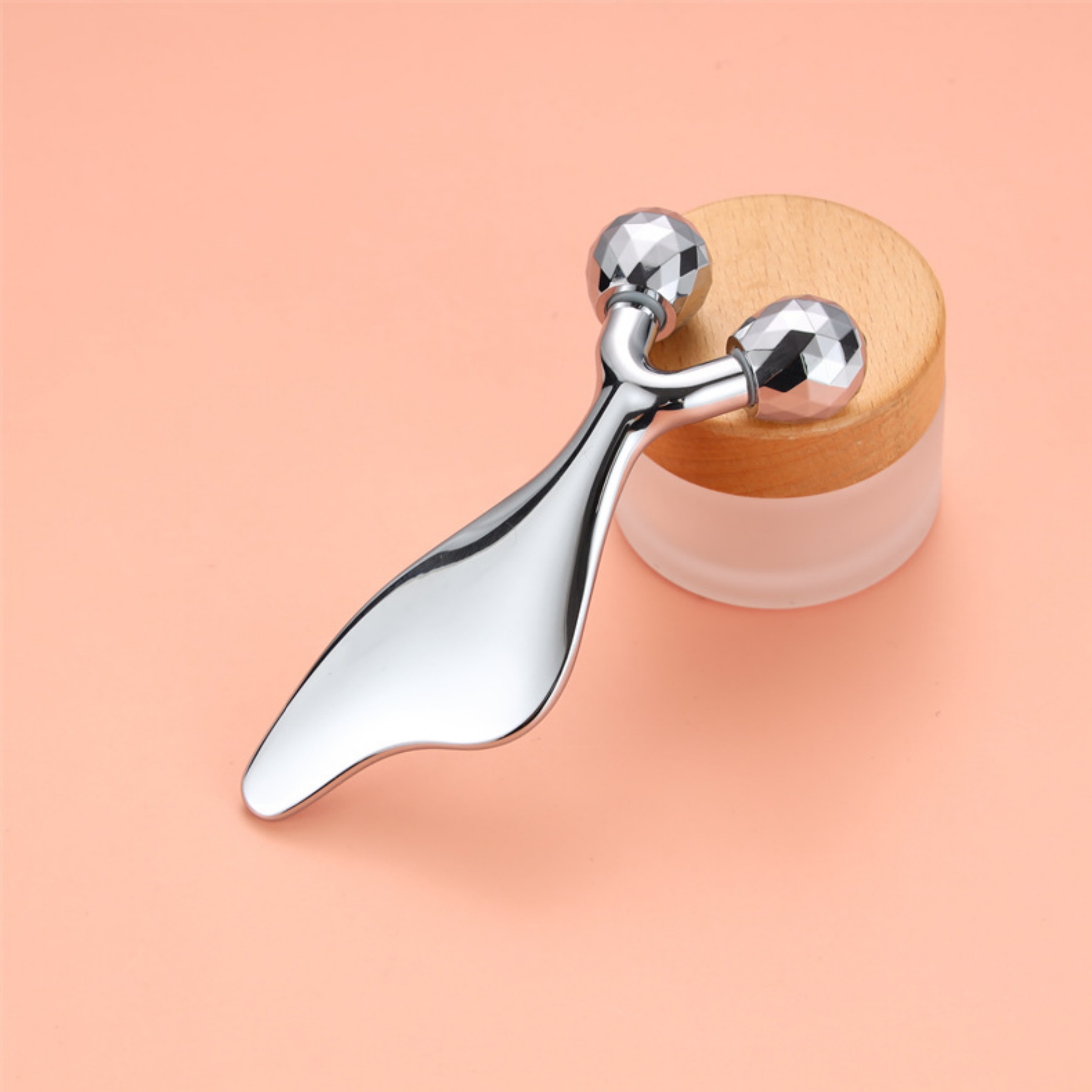 3D Metal Facial Roller Massager 1