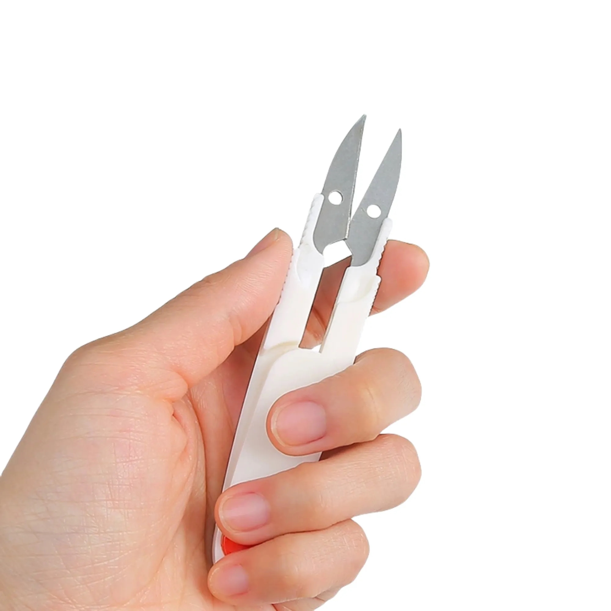 Safety Yarn Scissors With Protective Sleeves 10