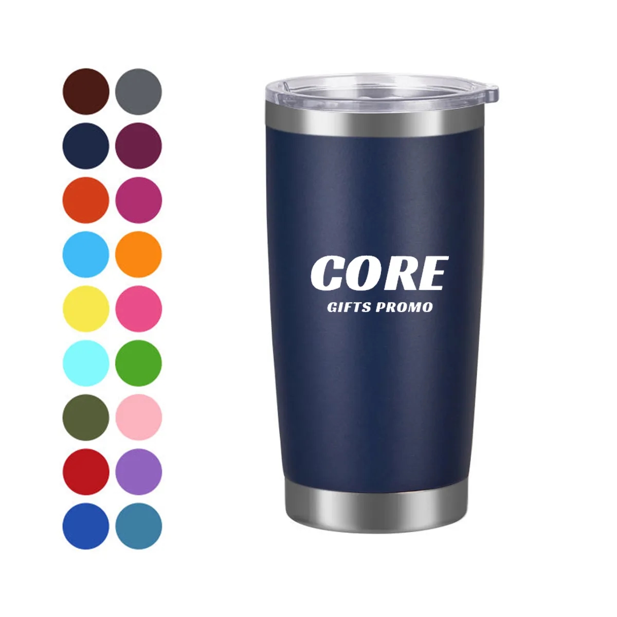 20oz Stainless Steel Tumbler with Lid 4