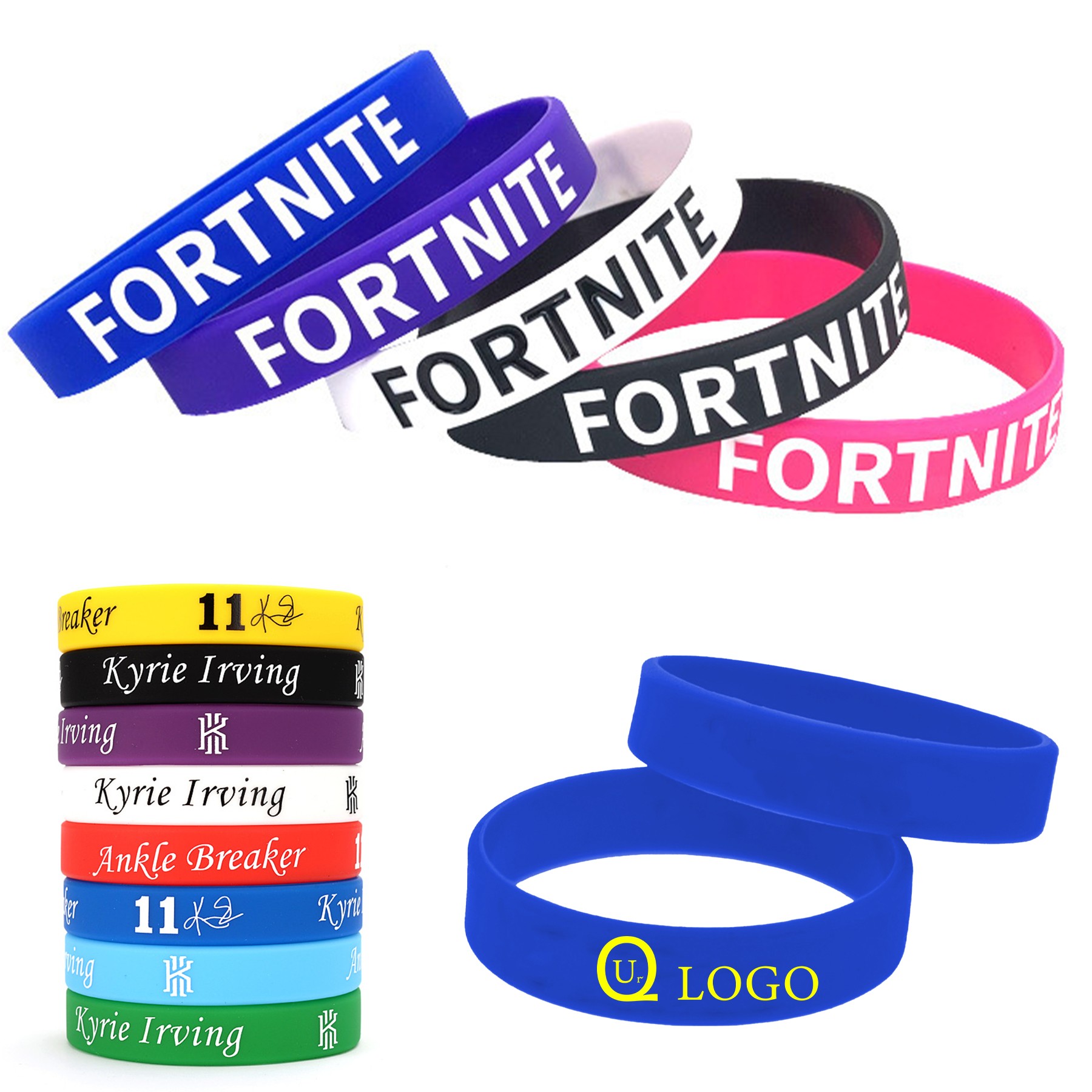 Debossed Silicone Wristband
