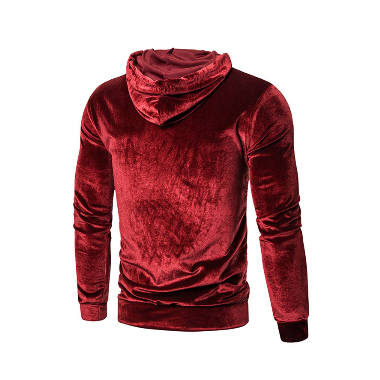 Men Winter Soft Polyester Long Sleeve Hoodie Sweatshirts, custom hoodie or sweatshirt with logo imprint 5