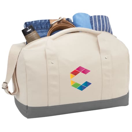 Belair 17" Cotton Canvas Duffel 25