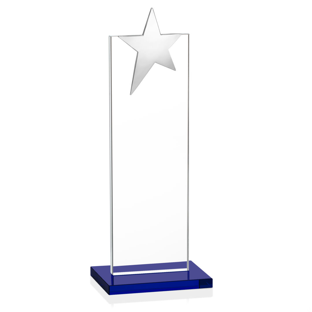 Bryanston Chrome Star Award - Blue 2