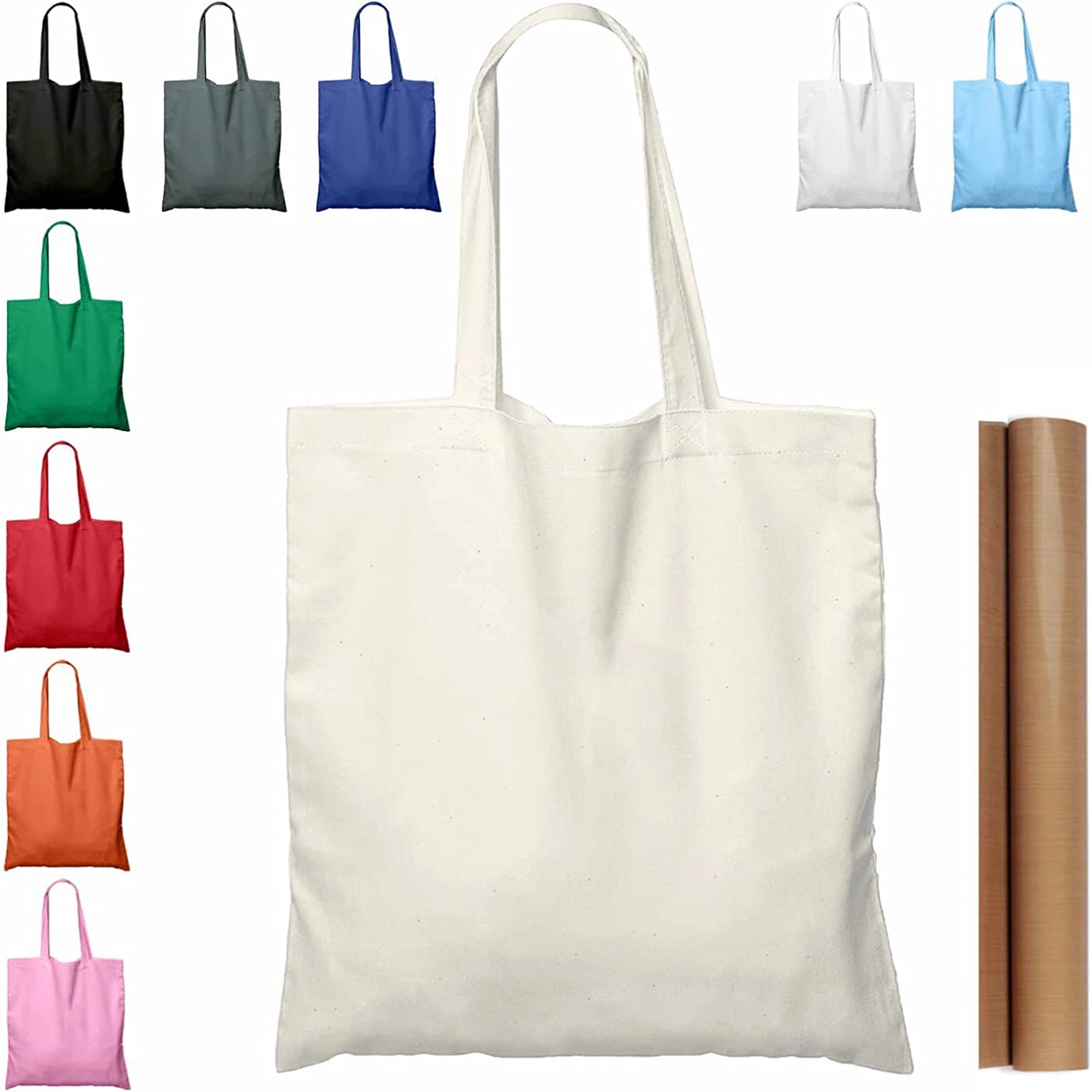 Grocery Reusable Shopping Bags, custom tote bag with logo imprint 2