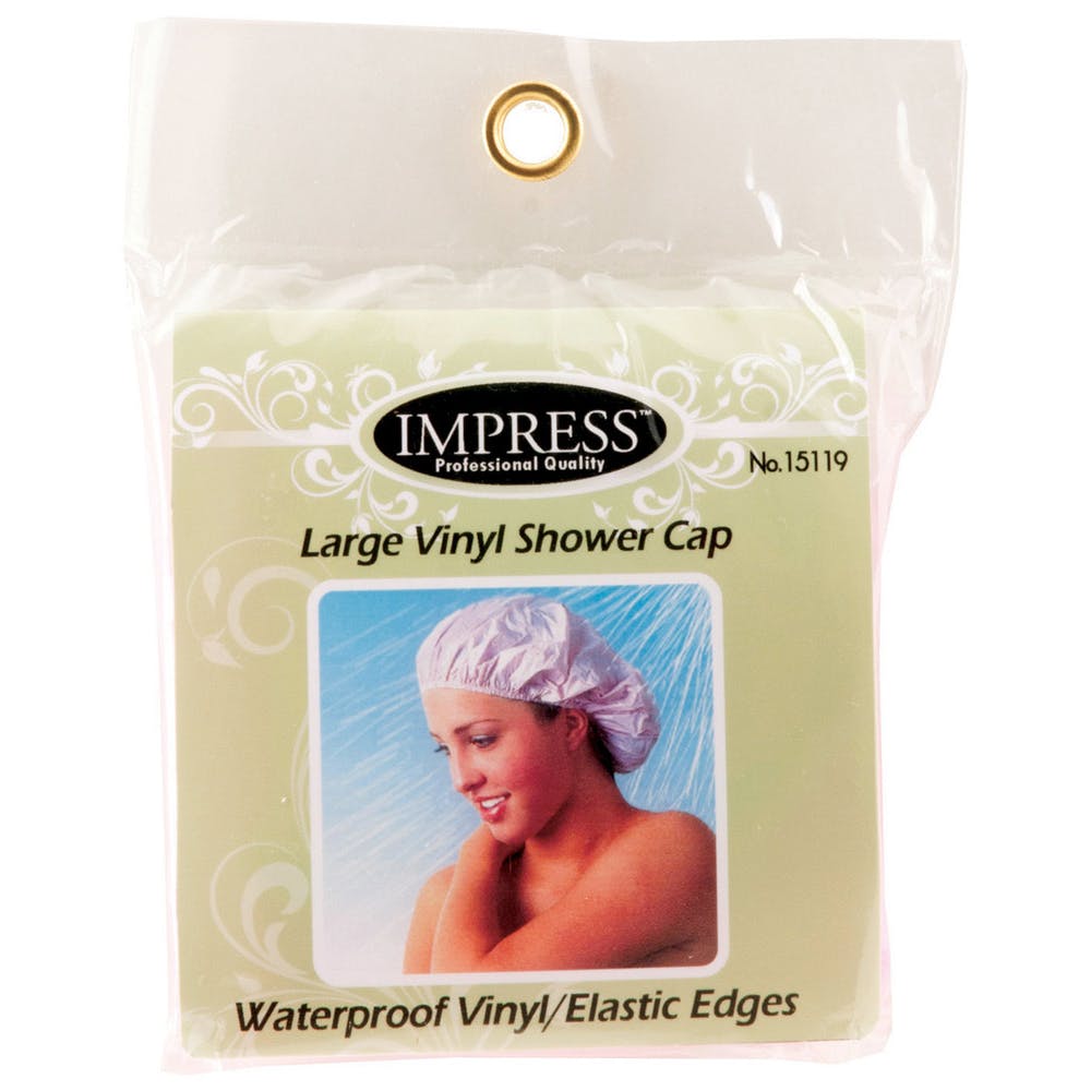 Large Shower Caps - Vinyl Waterproof 2
