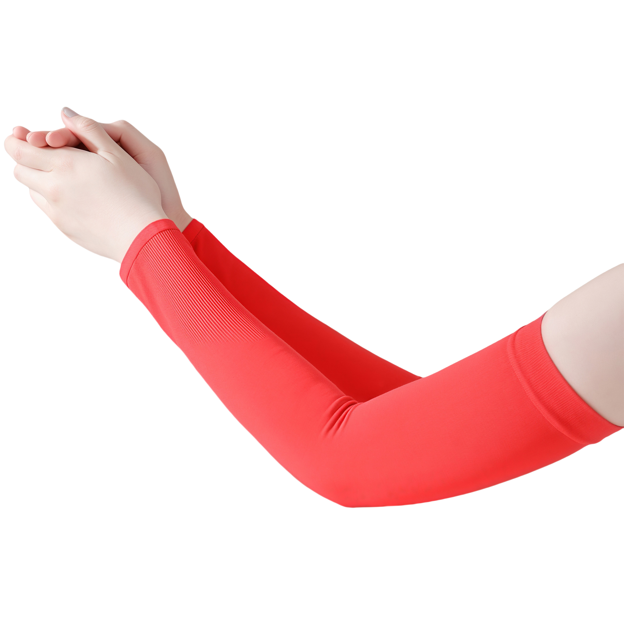 Unisex Straight Cooling Sun Sleeves UV Protection Arm Covers for Outdoor Cycling Sports 15