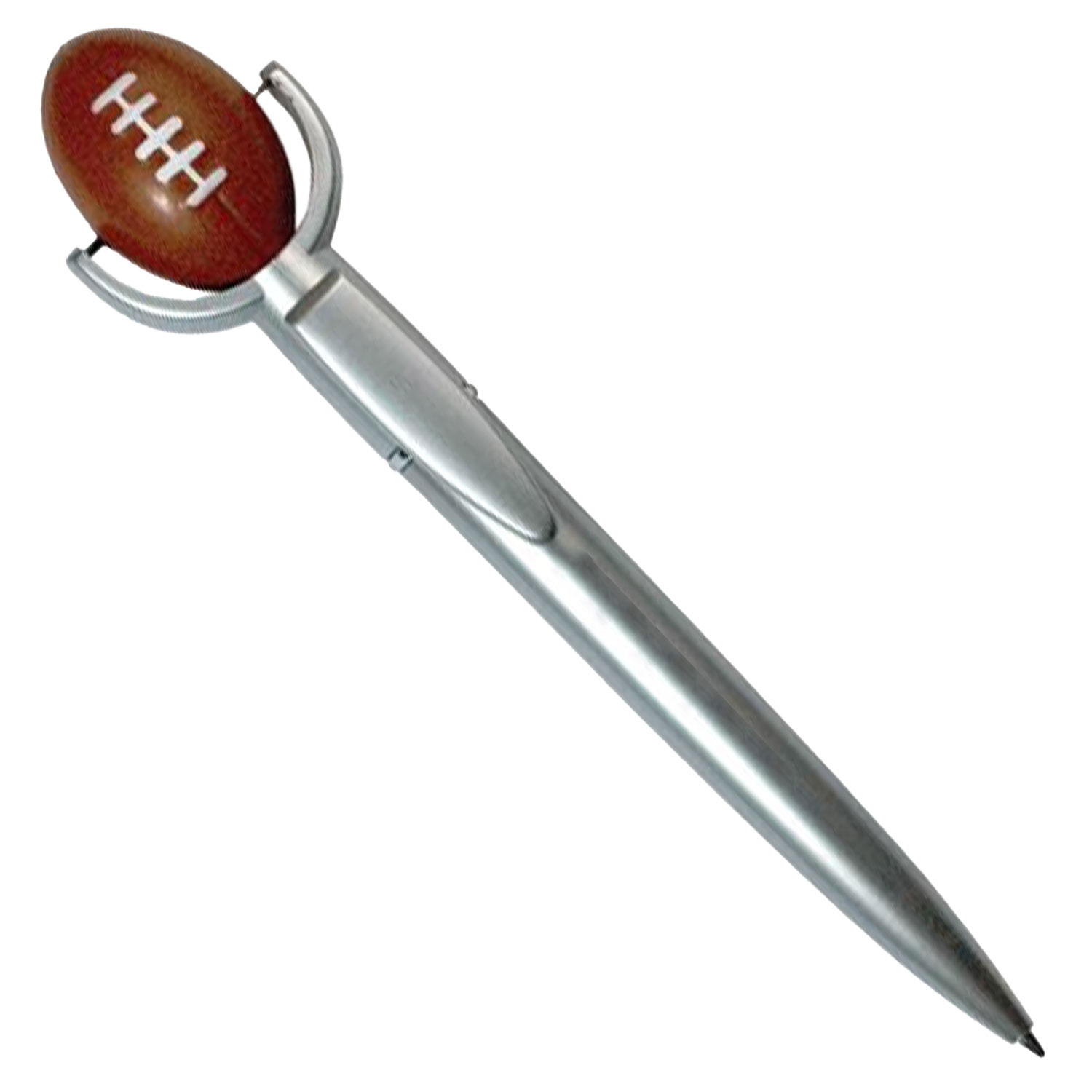 Football Specialty Pen w/Squeeze Topper 3