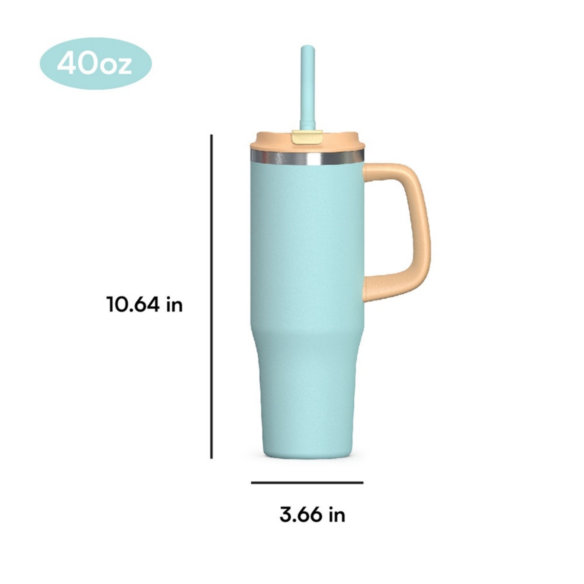 40 oz Stainless Steel Vacuum Insulated Tumbler 4