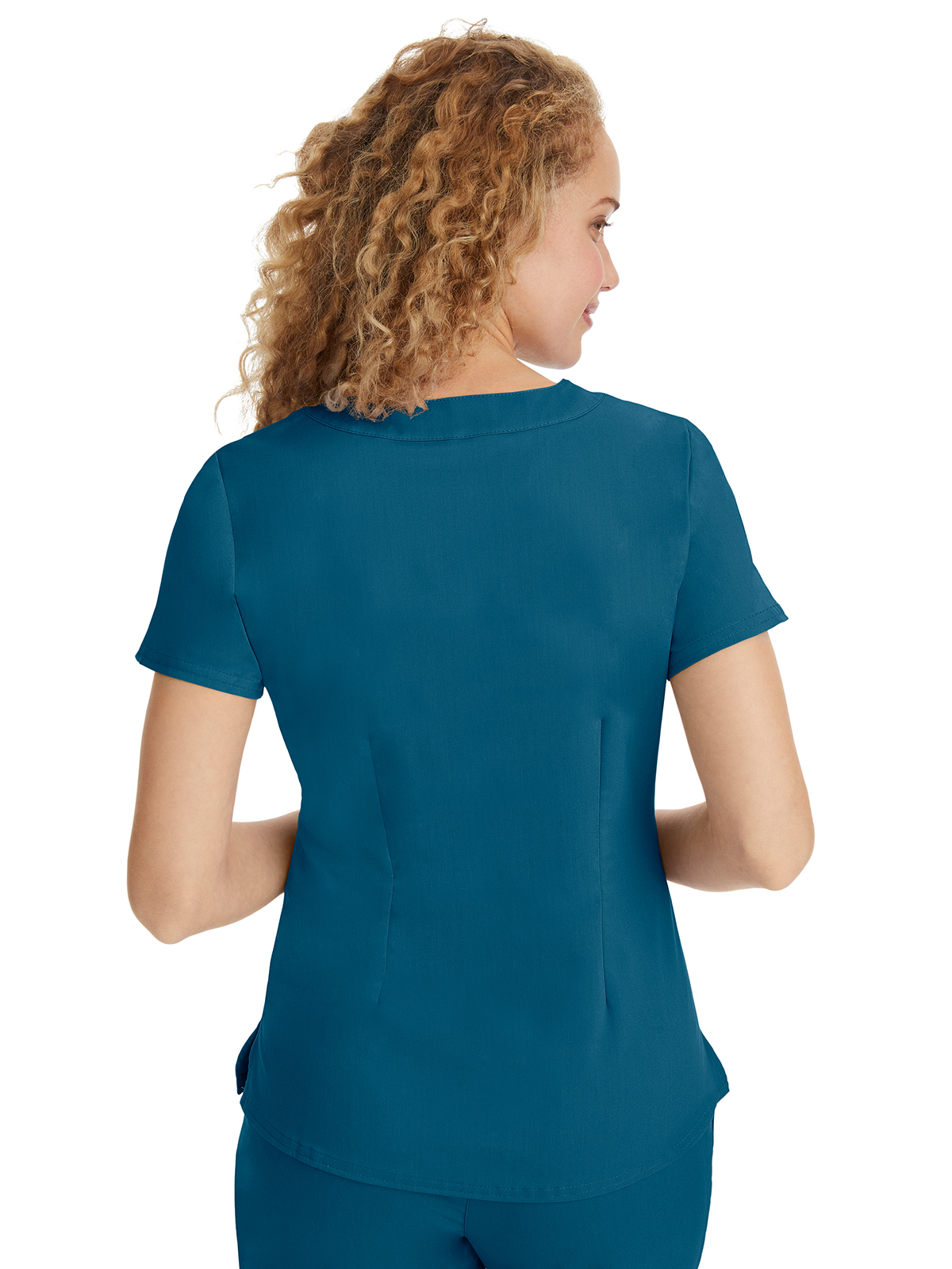 Healing Hands - HH Purple Label - Women's 2-Pocket Jane Triple-Needle Stitching Top 10