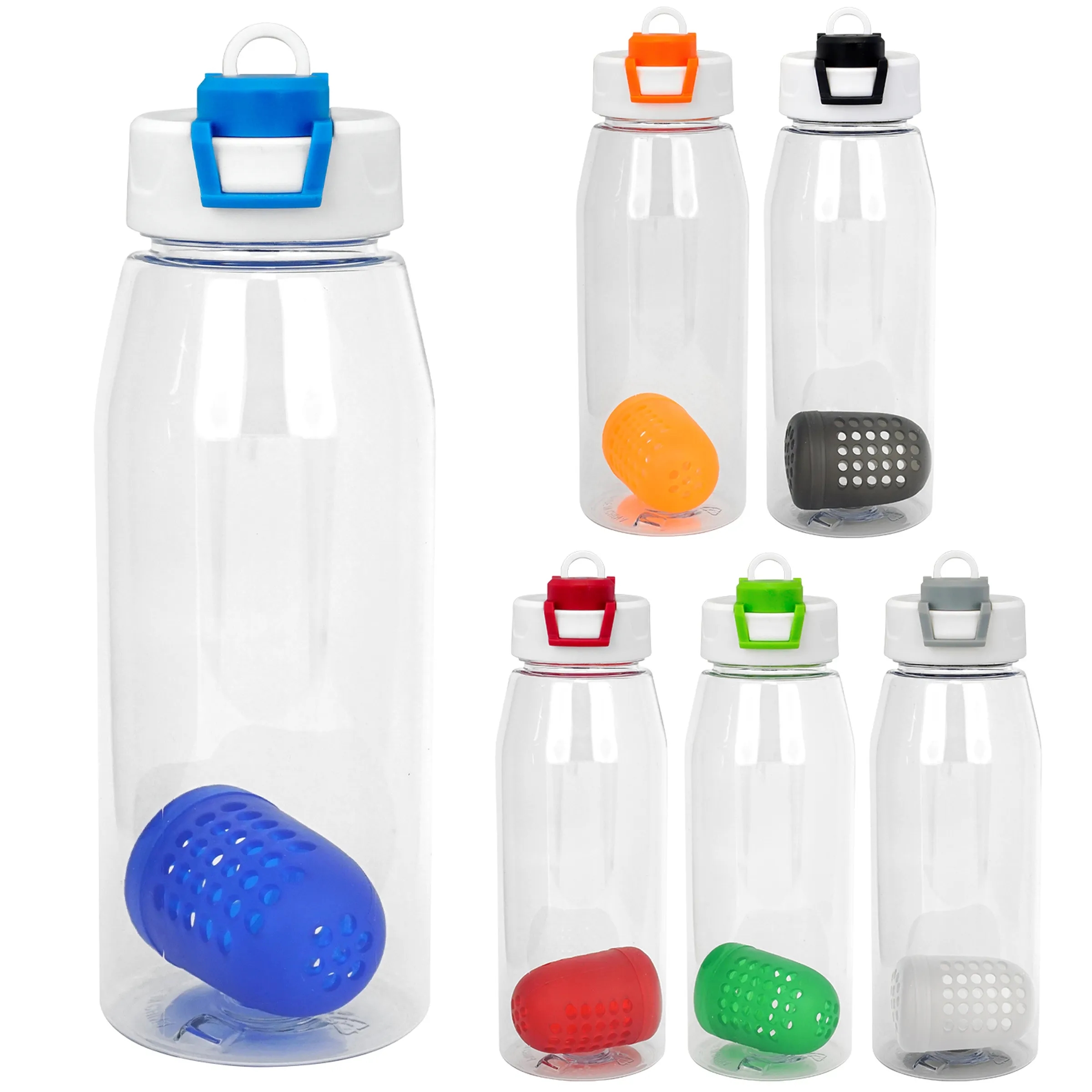 Two Tone Pop Up 32 oz. Bottle with Floating Infuser 3