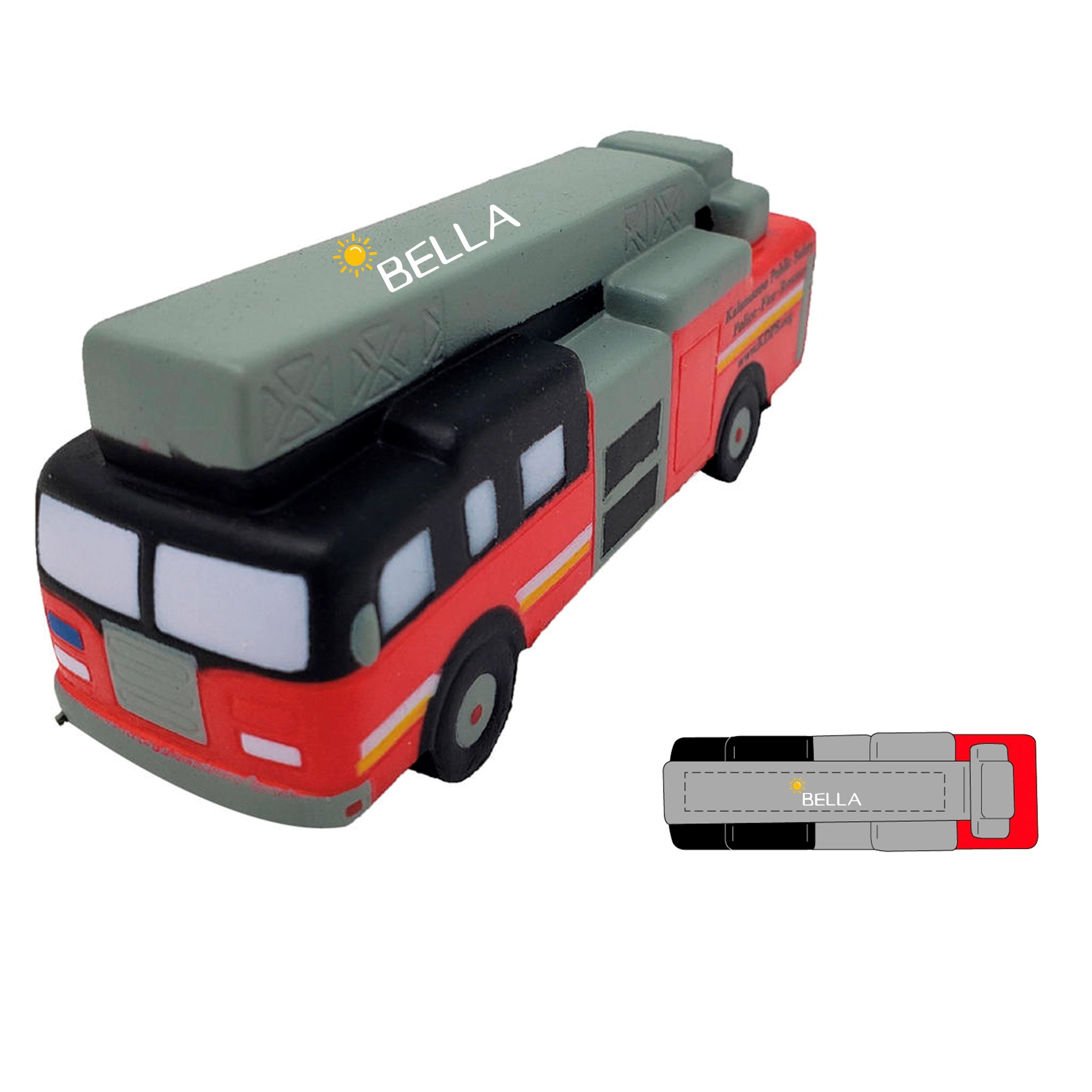 Fire Truck Stress Balls - Version C 1