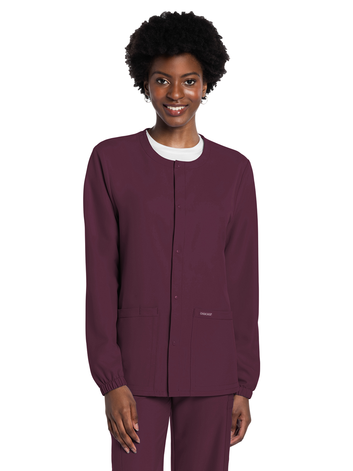 Cherokee - WW Originals Ultra - Unisex 2-Pocket Snap Front Jacket 13