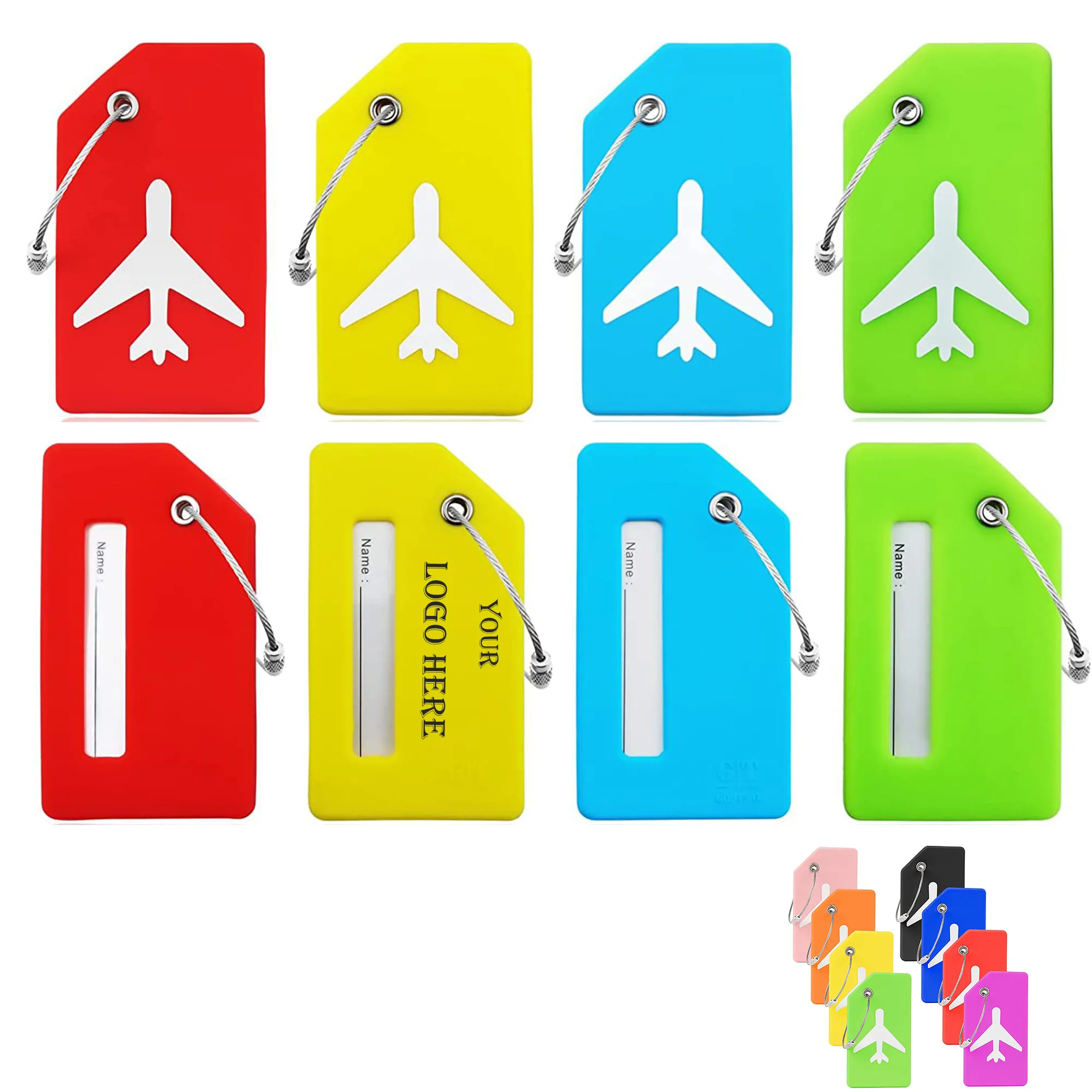 Silicone Luggage Tag 1