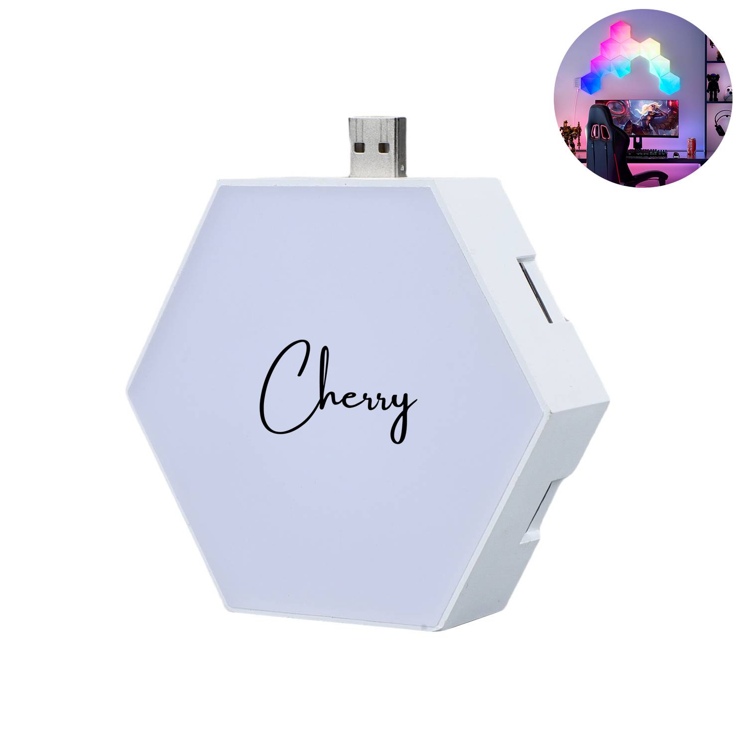 Hexagonal DIY wall lamp Led Light for esports