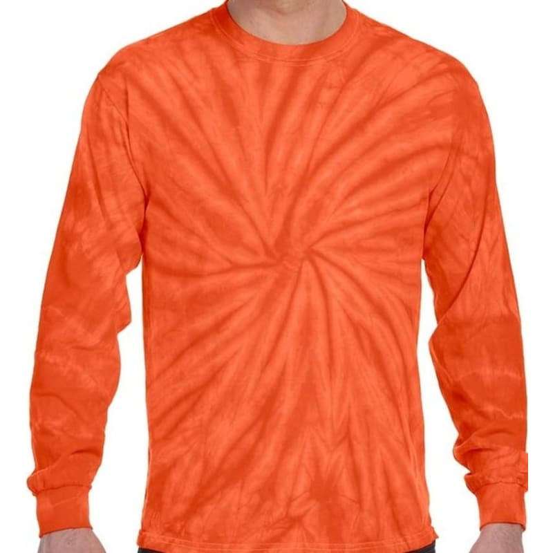 Tie-Dye 5.4 Oz., 100% Cotton Long-Sleeve Tie-Dyed T-Shirt 7