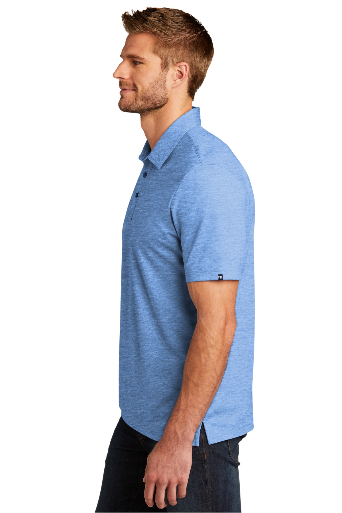 TravisMathew Oceanside Heather Polo. TM1MU412 34