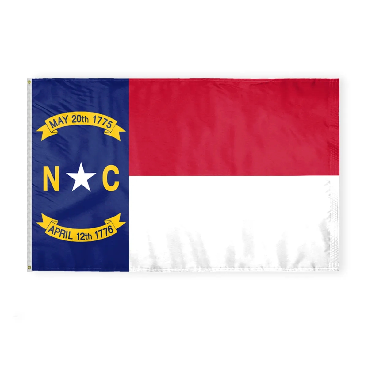 12"x18" to 8'x12' North Carolina Nylon Flags 1