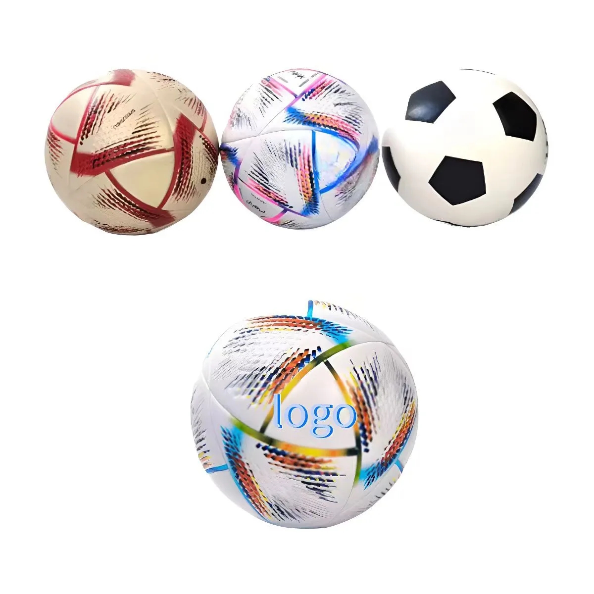 Standard Size football soccer balls 2