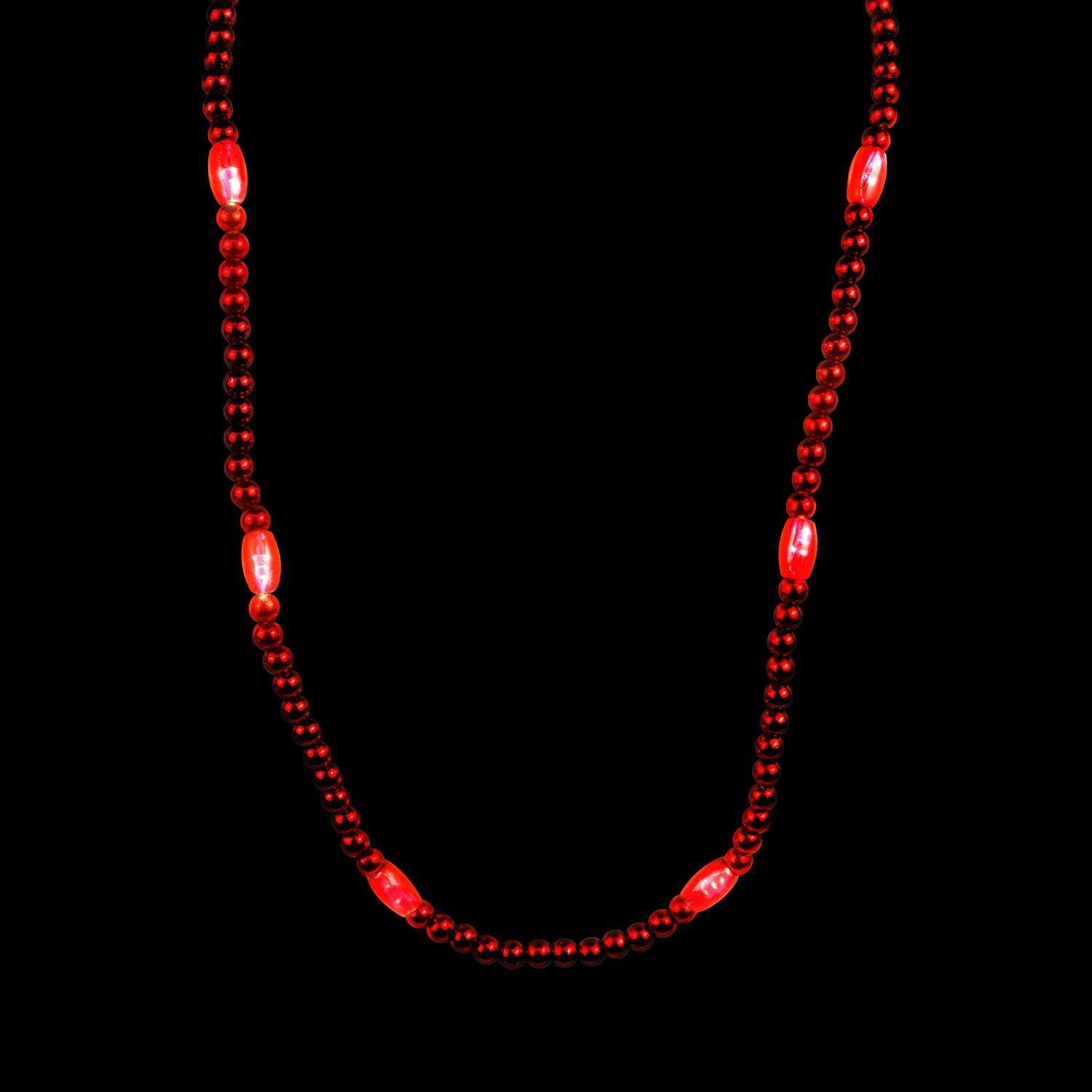 Light-Up Red Bead Necklace 2