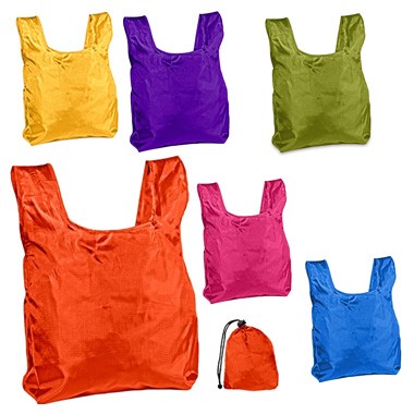 Fashion Color Shopping Bag with Drawstring Closure 2