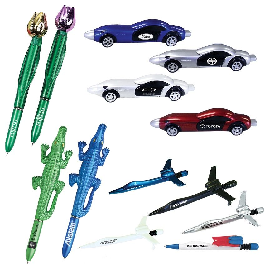 Custom And Unique Fun Ballpoint Pens - Novelty Pens 3