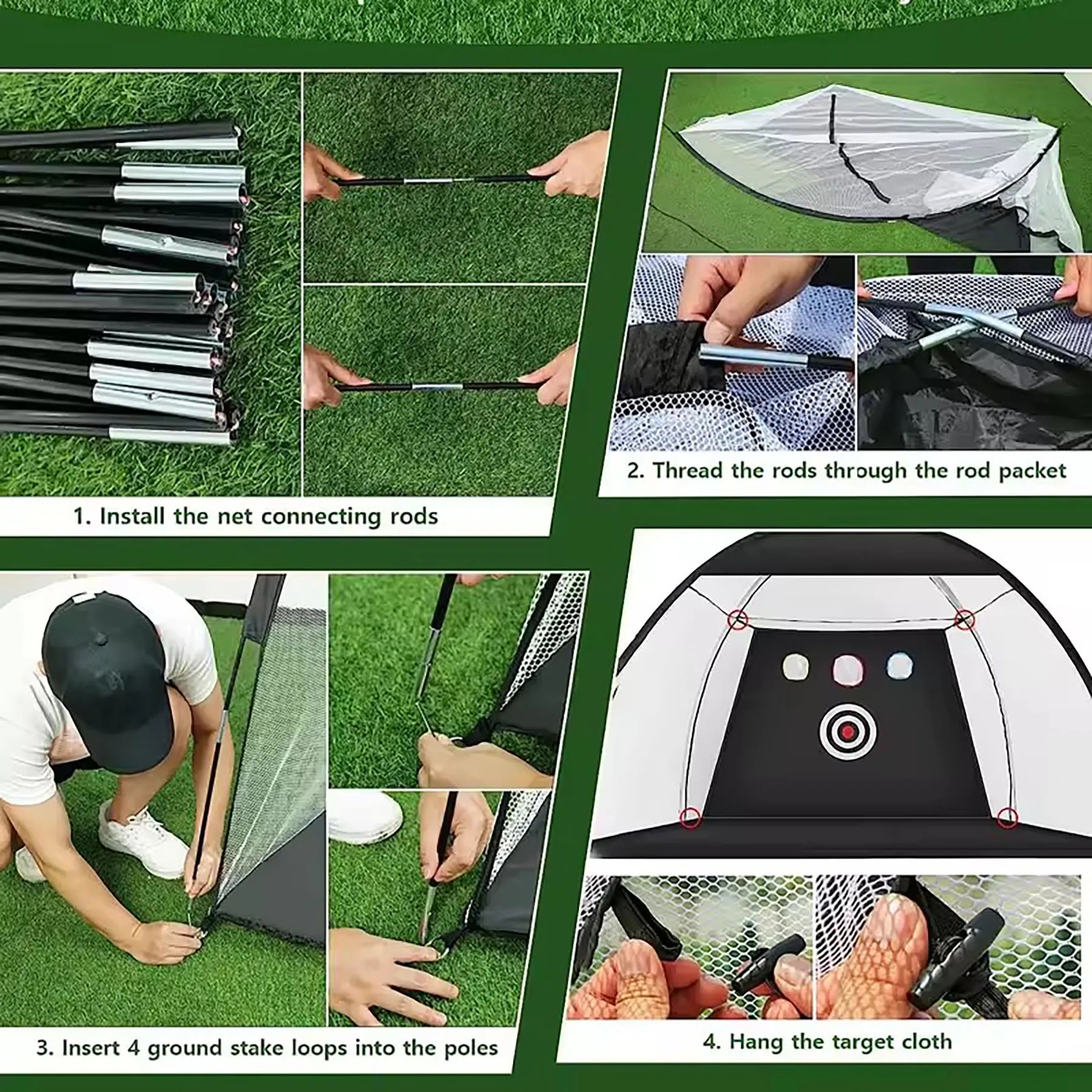 Golf Hitting Nets for Backyard Driving 3