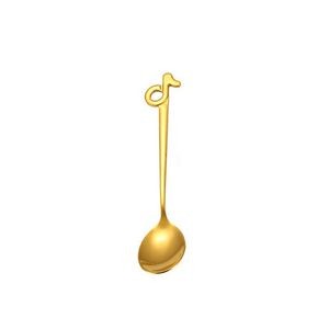 5.19 Inch Music Note Sunflower Coffee Spoon 7