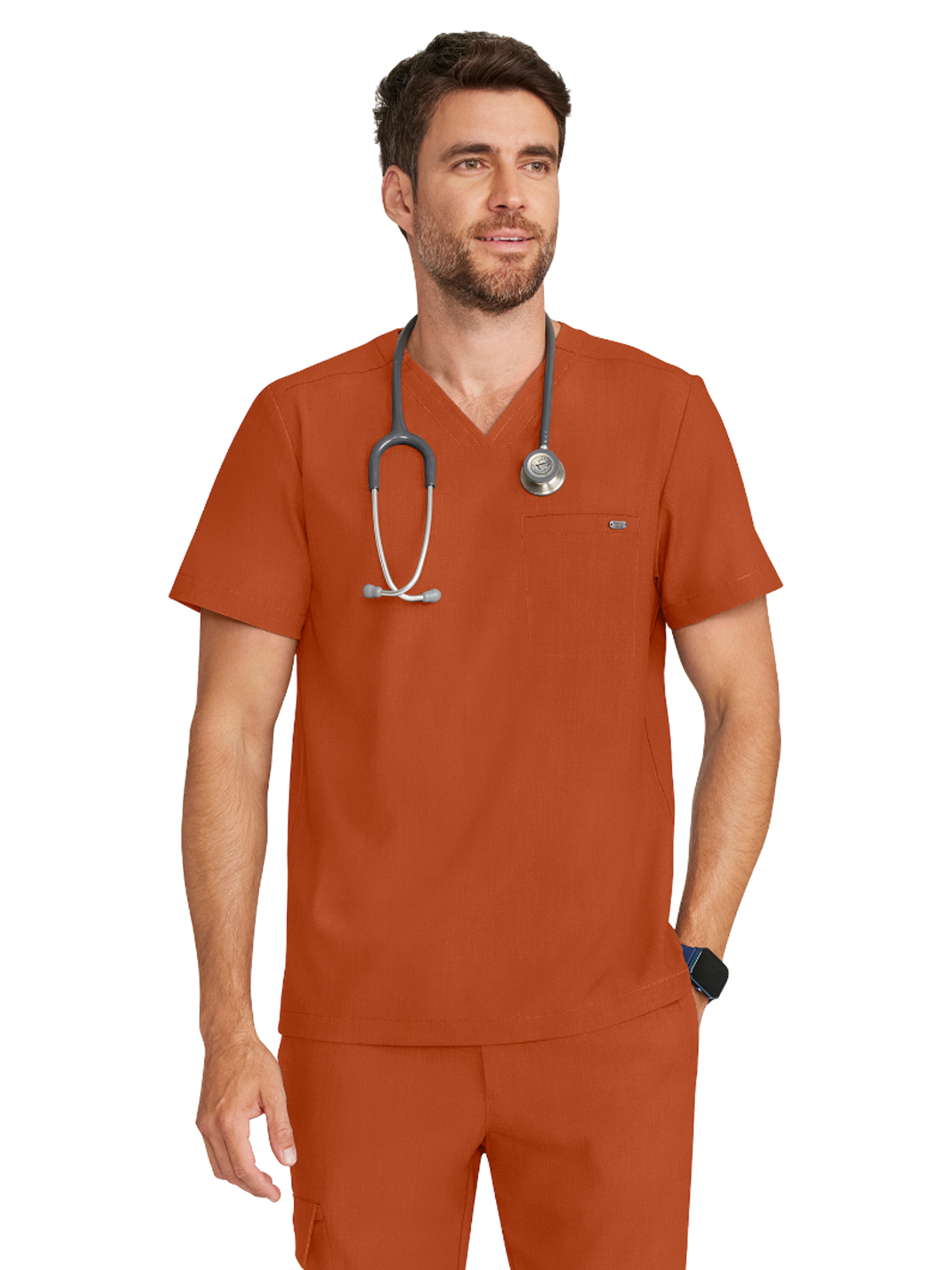 Healing Hands - HH Quest - Men's 1-Pocket V-Neck Top 12
